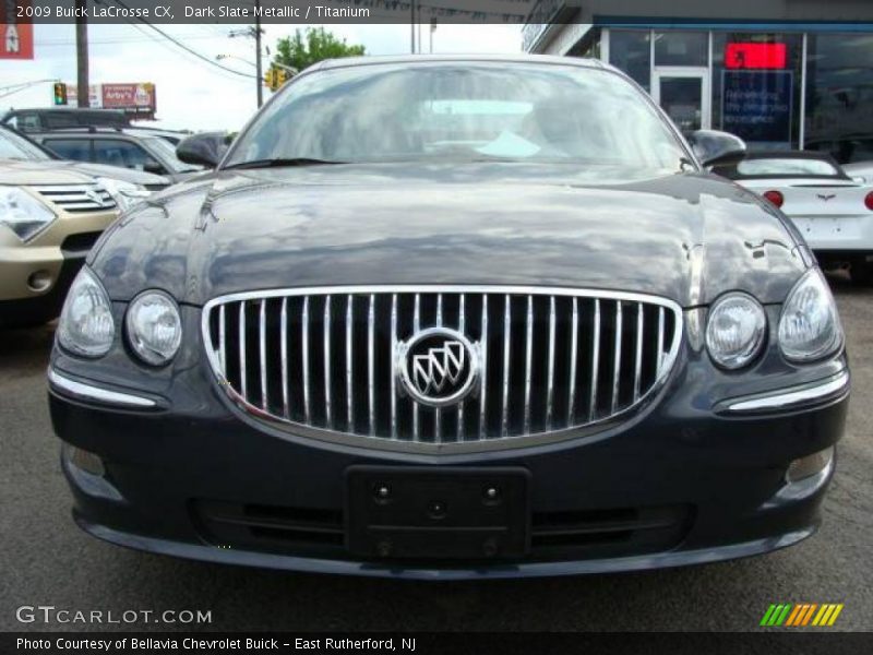 Dark Slate Metallic / Titanium 2009 Buick LaCrosse CX