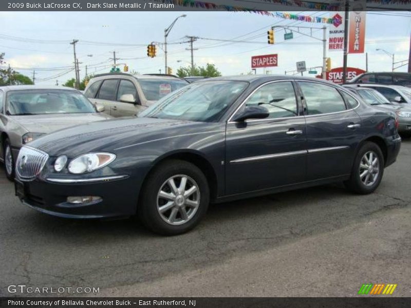 Dark Slate Metallic / Titanium 2009 Buick LaCrosse CX