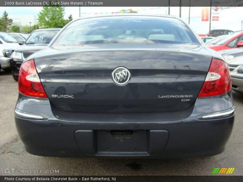 Dark Slate Metallic / Titanium 2009 Buick LaCrosse CX