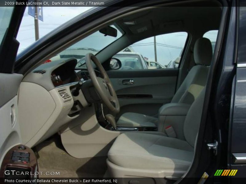 Dark Slate Metallic / Titanium 2009 Buick LaCrosse CX