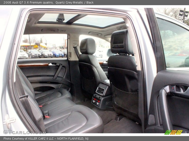 Quartz Grey Metallic / Black 2008 Audi Q7 3.6 Premium quattro