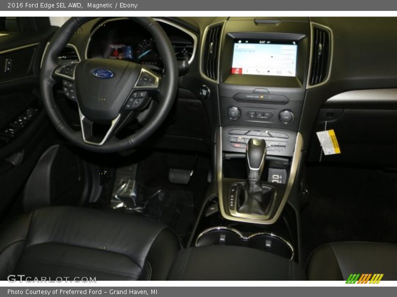 Magnetic / Ebony 2016 Ford Edge SEL AWD