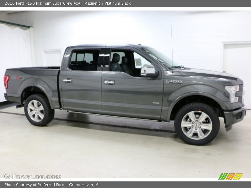 Magnetic / Platinum Black 2016 Ford F150 Platinum SuperCrew 4x4