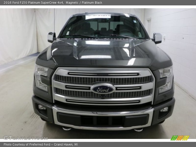Magnetic / Platinum Black 2016 Ford F150 Platinum SuperCrew 4x4