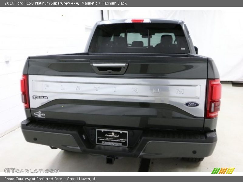 Magnetic / Platinum Black 2016 Ford F150 Platinum SuperCrew 4x4