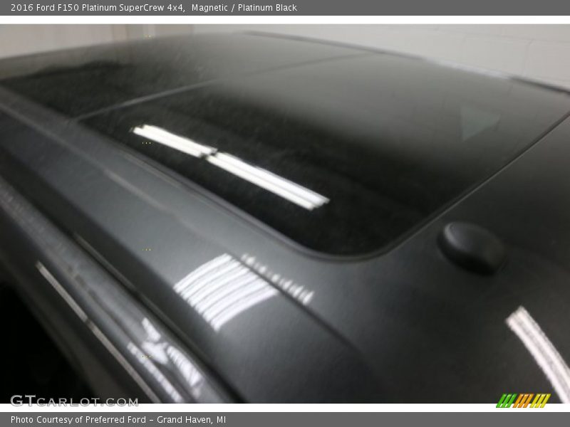Magnetic / Platinum Black 2016 Ford F150 Platinum SuperCrew 4x4