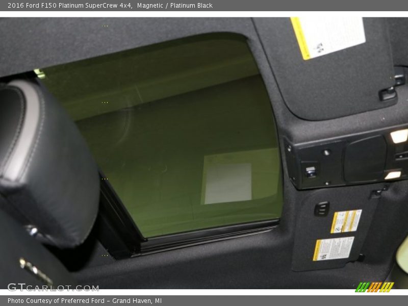 Magnetic / Platinum Black 2016 Ford F150 Platinum SuperCrew 4x4