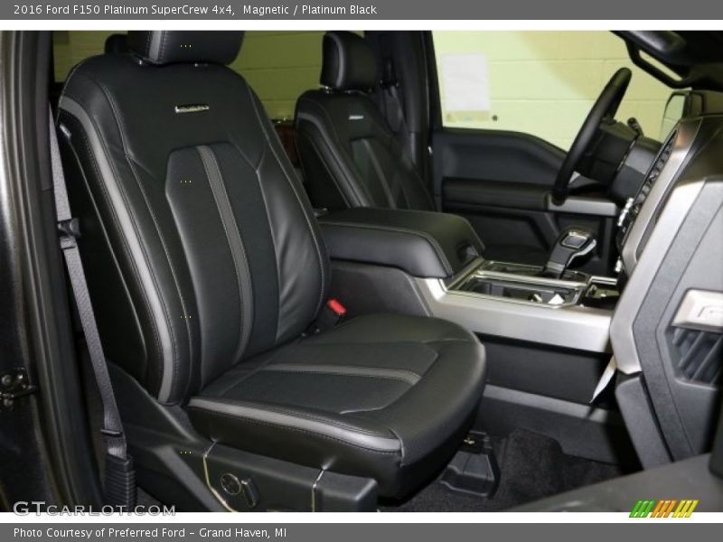 Magnetic / Platinum Black 2016 Ford F150 Platinum SuperCrew 4x4