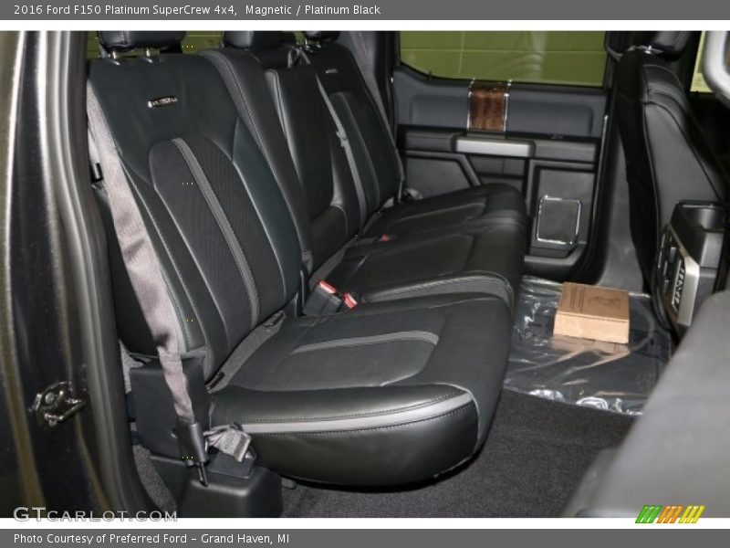 Magnetic / Platinum Black 2016 Ford F150 Platinum SuperCrew 4x4