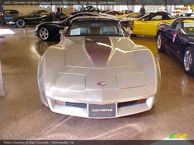 Silver Beige / Silver Beige 1982 Chevrolet Corvette Collector Edition Hatchback