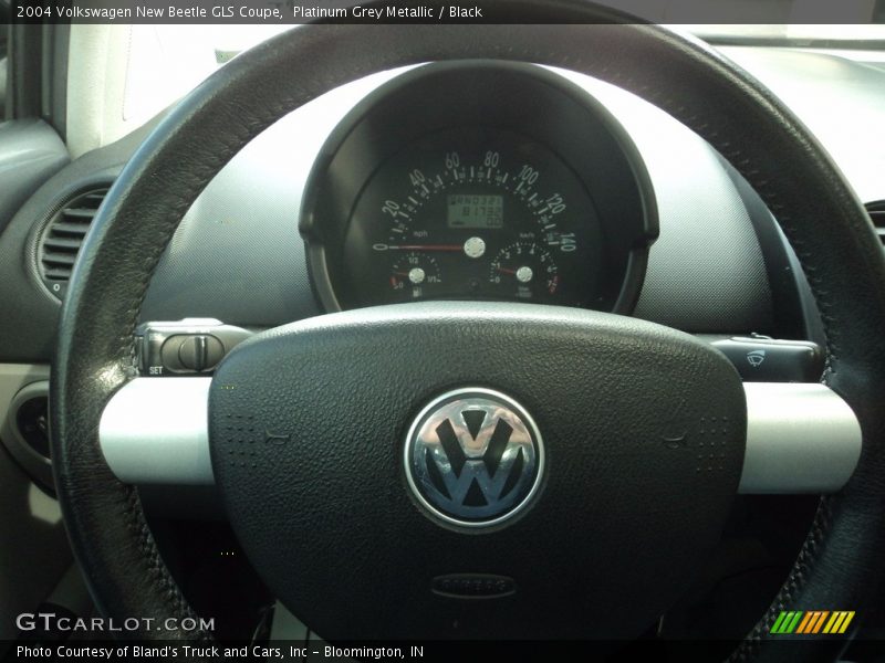 Platinum Grey Metallic / Black 2004 Volkswagen New Beetle GLS Coupe