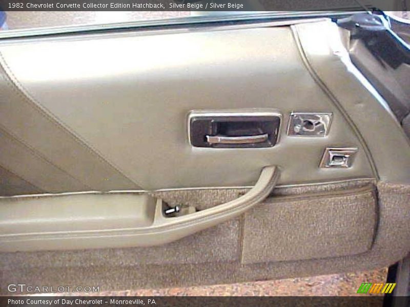 Door Panel of 1982 Corvette Collector Edition Hatchback