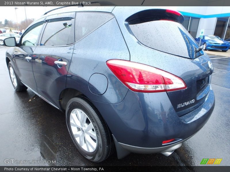 Graphite Blue / Black 2013 Nissan Murano SL AWD