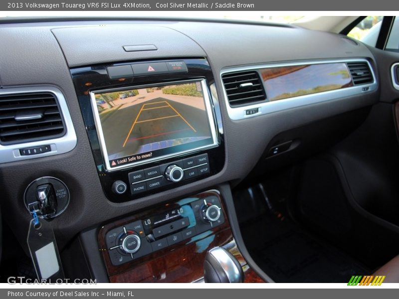 Cool Silver Metallic / Saddle Brown 2013 Volkswagen Touareg VR6 FSI Lux 4XMotion