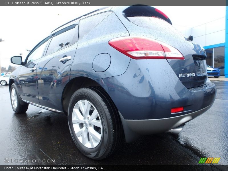 Graphite Blue / Black 2013 Nissan Murano SL AWD