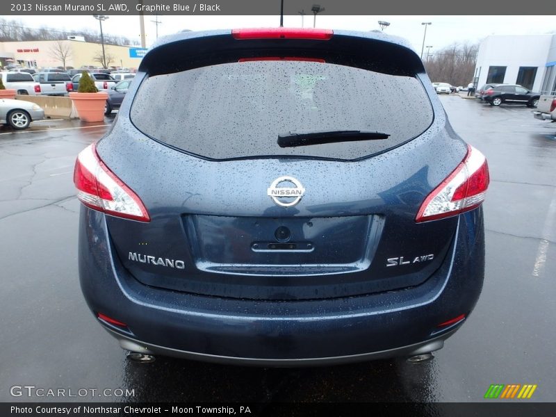 Graphite Blue / Black 2013 Nissan Murano SL AWD
