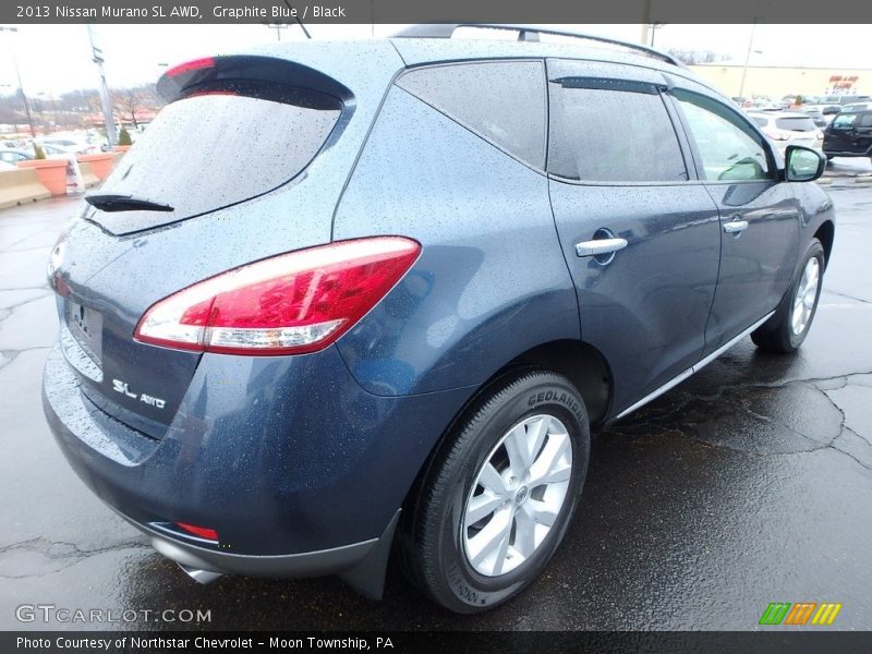 Graphite Blue / Black 2013 Nissan Murano SL AWD