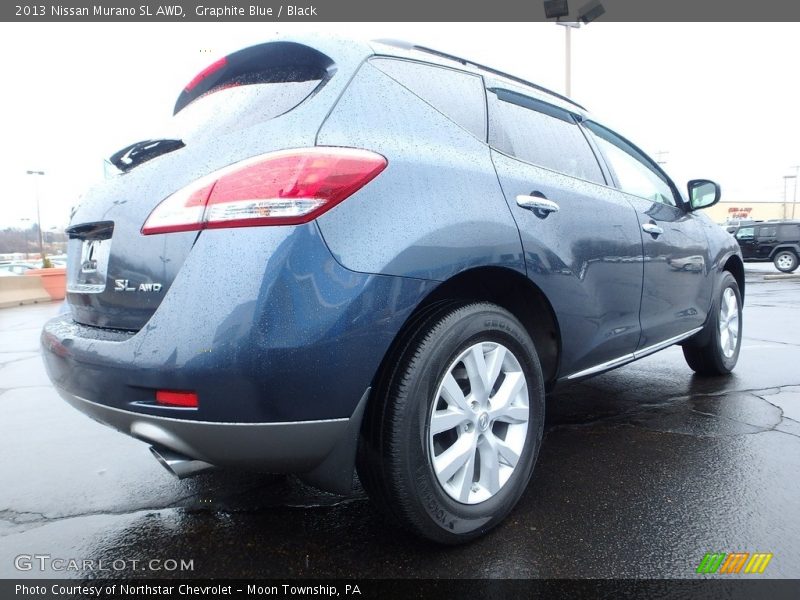 Graphite Blue / Black 2013 Nissan Murano SL AWD