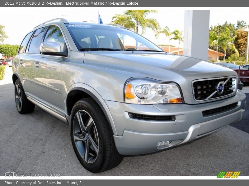 Electric Silver Metallic / R-Design Calcite 2013 Volvo XC90 3.2 R-Design