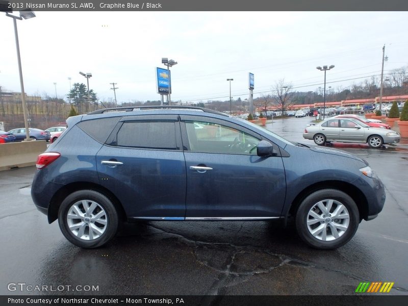 Graphite Blue / Black 2013 Nissan Murano SL AWD