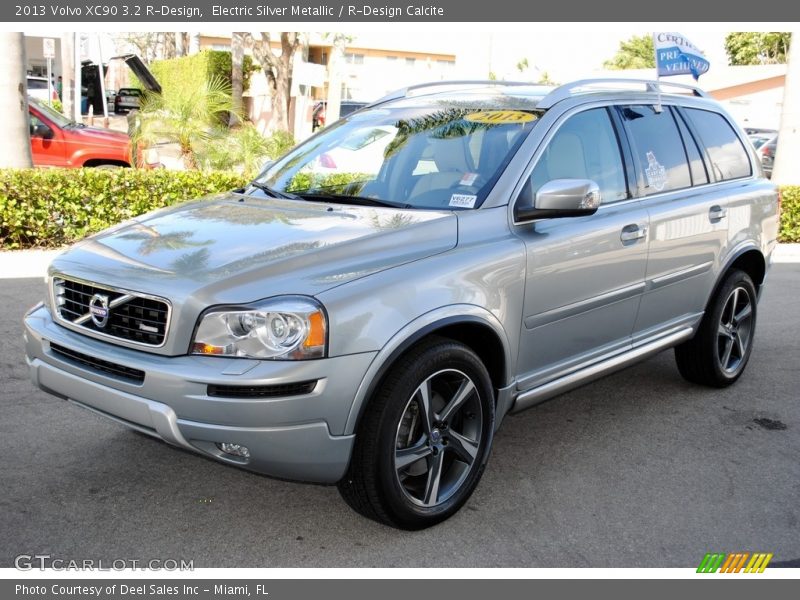 Electric Silver Metallic / R-Design Calcite 2013 Volvo XC90 3.2 R-Design