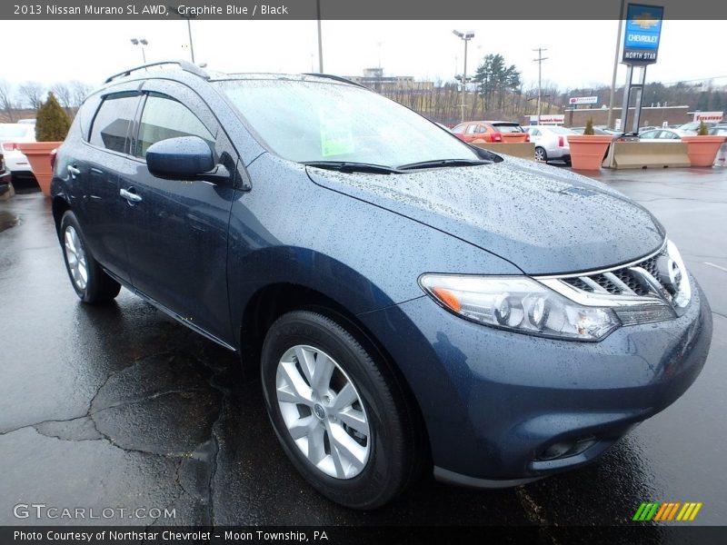 Graphite Blue / Black 2013 Nissan Murano SL AWD