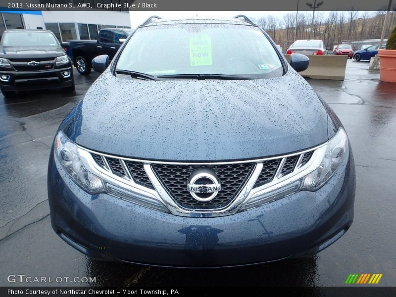 Graphite Blue / Black 2013 Nissan Murano SL AWD