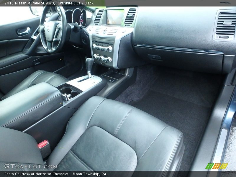 Graphite Blue / Black 2013 Nissan Murano SL AWD