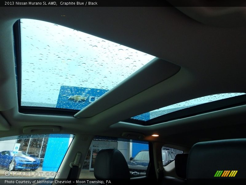Graphite Blue / Black 2013 Nissan Murano SL AWD