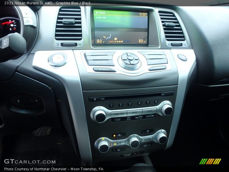 Graphite Blue / Black 2013 Nissan Murano SL AWD