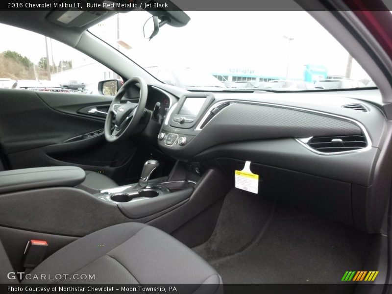 Butte Red Metallic / Jet Black 2016 Chevrolet Malibu LT