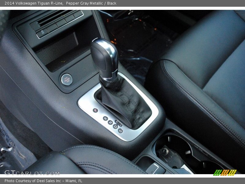Pepper Gray Metallic / Black 2014 Volkswagen Tiguan R-Line