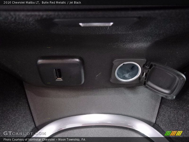 Butte Red Metallic / Jet Black 2016 Chevrolet Malibu LT