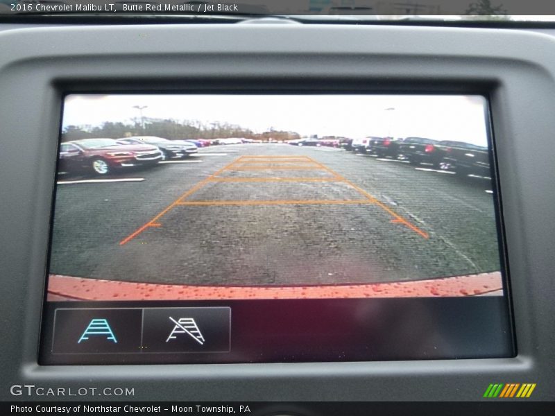 Butte Red Metallic / Jet Black 2016 Chevrolet Malibu LT
