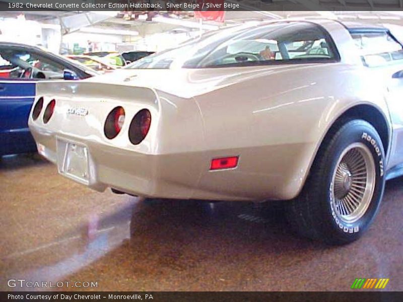 Silver Beige / Silver Beige 1982 Chevrolet Corvette Collector Edition Hatchback