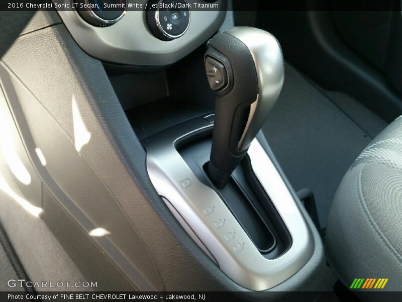 Summit White / Jet Black/Dark Titanium 2016 Chevrolet Sonic LT Sedan
