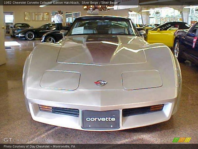  1982 Corvette Collector Edition Hatchback Silver Beige