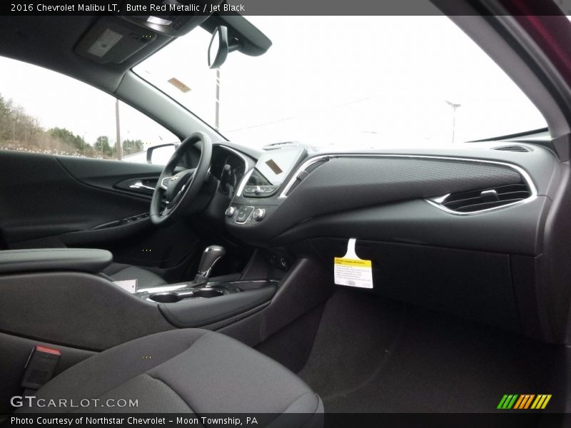 Butte Red Metallic / Jet Black 2016 Chevrolet Malibu LT