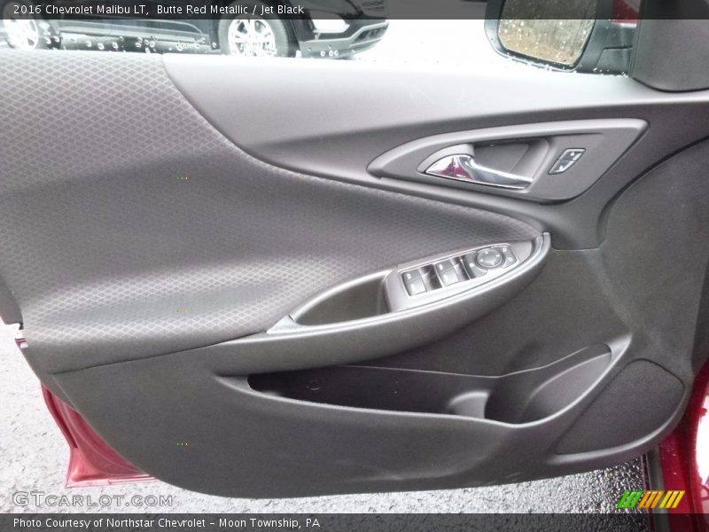Butte Red Metallic / Jet Black 2016 Chevrolet Malibu LT