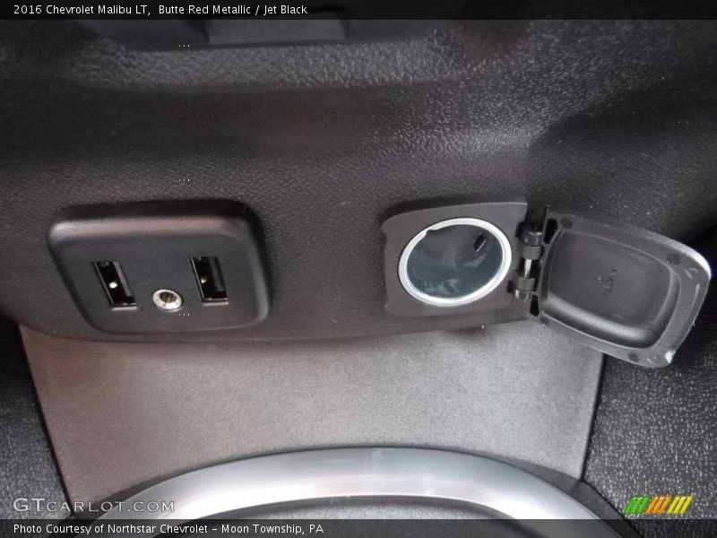 Butte Red Metallic / Jet Black 2016 Chevrolet Malibu LT
