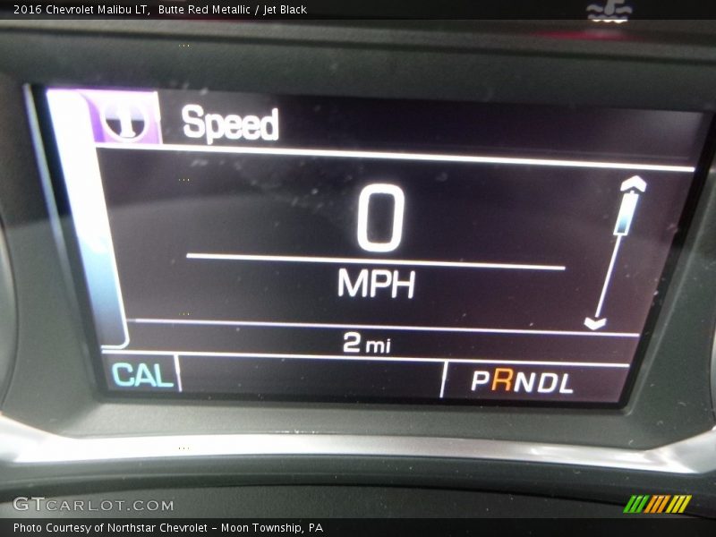 Butte Red Metallic / Jet Black 2016 Chevrolet Malibu LT