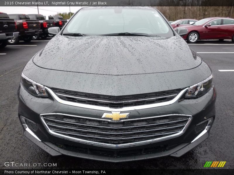 Nightfall Gray Metallic / Jet Black 2016 Chevrolet Malibu LT