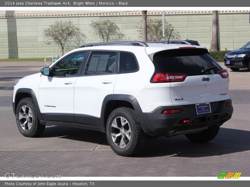 Bright White / Morocco - Black 2014 Jeep Cherokee Trailhawk 4x4