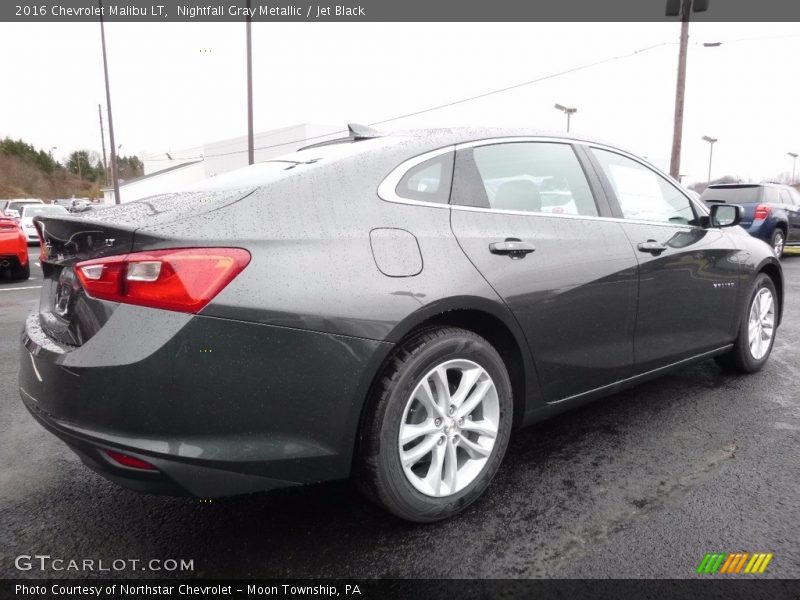 Nightfall Gray Metallic / Jet Black 2016 Chevrolet Malibu LT