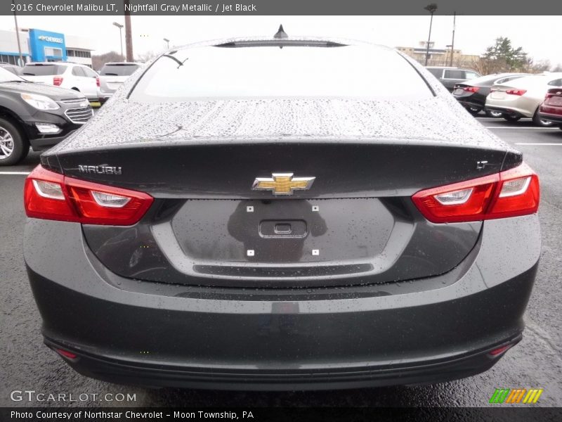Nightfall Gray Metallic / Jet Black 2016 Chevrolet Malibu LT