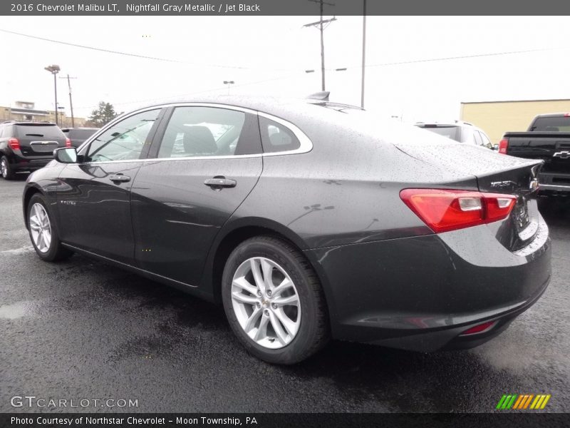 Nightfall Gray Metallic / Jet Black 2016 Chevrolet Malibu LT