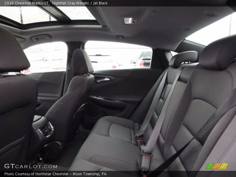 Nightfall Gray Metallic / Jet Black 2016 Chevrolet Malibu LT