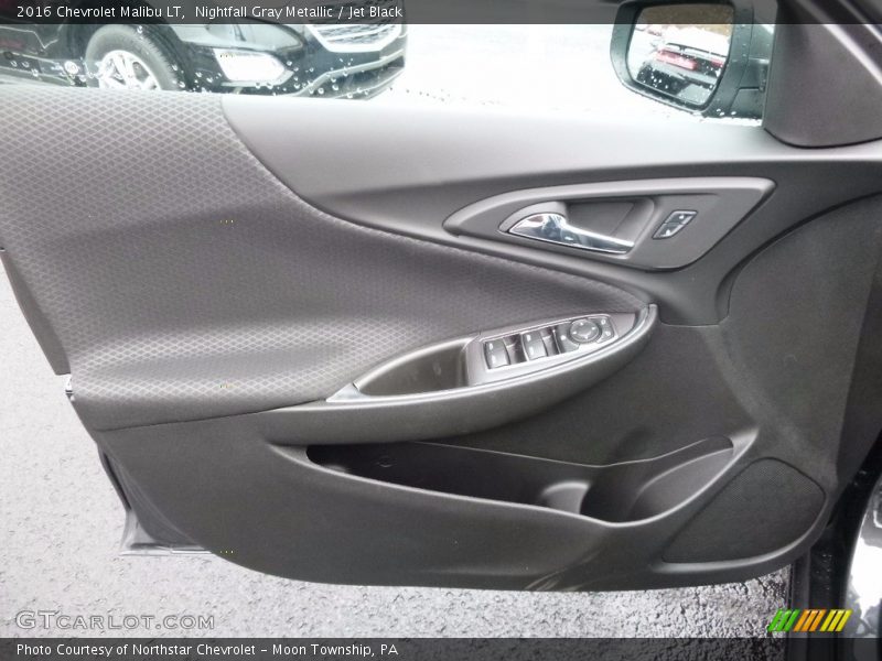 Nightfall Gray Metallic / Jet Black 2016 Chevrolet Malibu LT