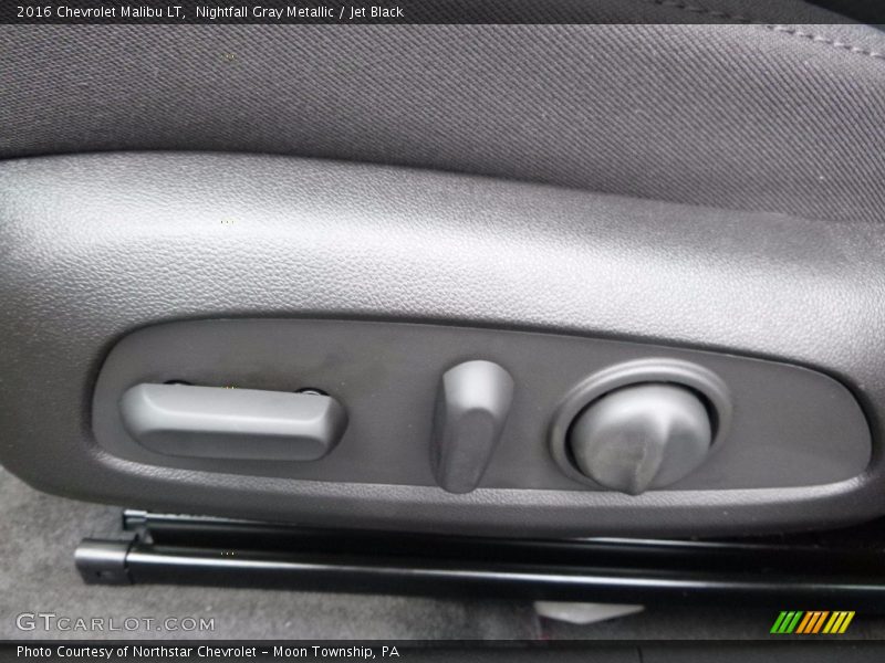 Nightfall Gray Metallic / Jet Black 2016 Chevrolet Malibu LT