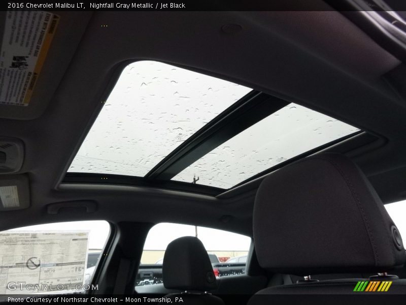 Nightfall Gray Metallic / Jet Black 2016 Chevrolet Malibu LT